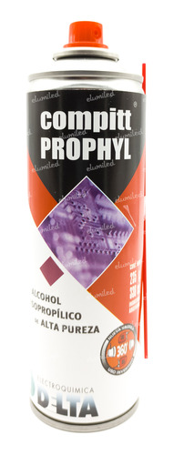 6 Compitt Prophyl Alcohol Isopropilico 235g 330cc3