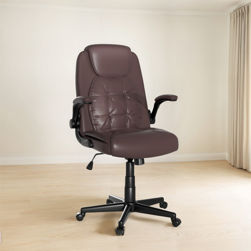 Vecelo Sillas Ejecutivas Ergonómicas De Cuero Sintético Con