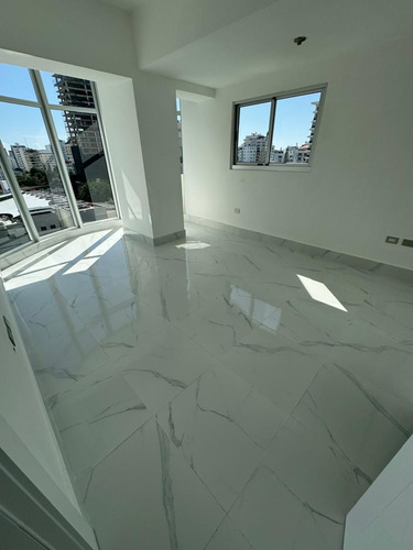 Apartamento Nuevo En Alquiler De 1 Habitación En El Piantini
