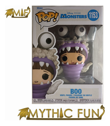 Funko Pop Monsters Inc - Boo 1153 (Usado)