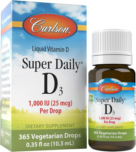 Vitamina D3 1000 Iu Carlson 10 Ml