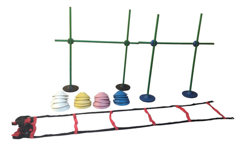 Kit De Entrenamiento Economico Vallas, Tortugas Y Escalera!!