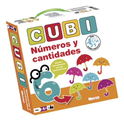 Juego Educativo y  Didáctico Cubi Números Y Cantidades para niños