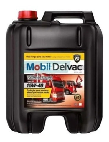 Imagem 1 de 2 de Óleo Motor Mobil Delvac Power 15w40 Balde 20 Litros
