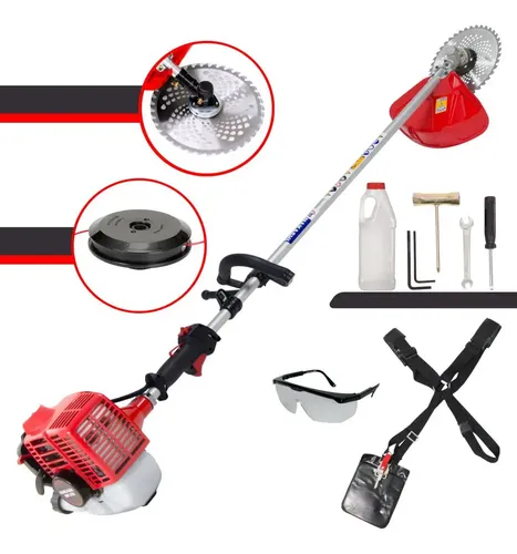 Roçadeira Lateral T270n À Gasolina + Acessórios Profissional