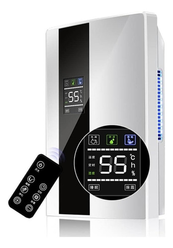 Deshumidificador De 2l Control De Humedad Eficiente 150m2