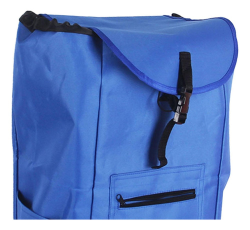 Bolsa De Reemplazo Para De Compras Impermeable Fácil Azul