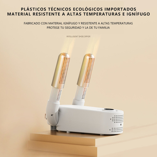 W Secador De Zapatos Desodorización Inteligente Quita Olores