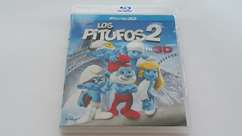 Los Pitufos 2 En Blu Ray 3d Original.