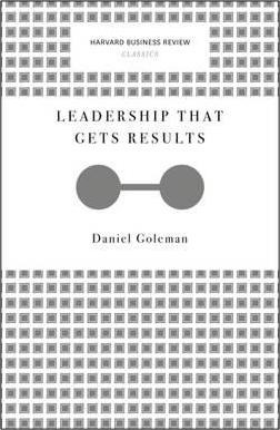 Libro Leadership That Gets Results (harvard Business Revi...