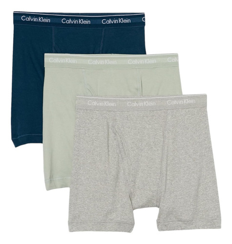 Boxers Calvin Klein Classic Fit 3 Pack De Algodon - Original