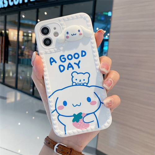 Funda Carcasa Para iPhone Sanrio Cinnamoroll My Melody Con C