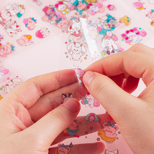 Cosas Dulces Con Orejas Largas - Bonitas Pegatinas De Dibujo