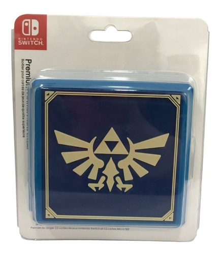 Portajuegos Zelda Nintendo Switch (caben 12 Juegos)