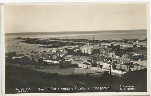 Antigua Postal Comodoro Rivadavia, Chubut 1934