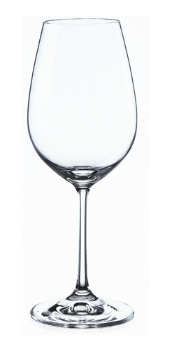 Imagen 2 de 7 de Copas Vino Cristal Bohemia Original Set X6 Viola 450ml Altas