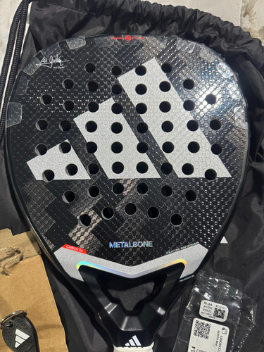 Paleta Padel Adidas Metalbone 3.4 2025 Ale Galán Negro (Usado)