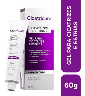 Gel Para Cicatrizes E Estrias 60g Cicatricure - 1 Unidade