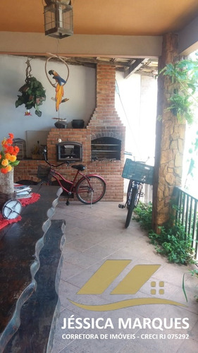 Imagem 6 de 14 de Casa 2 Quartos, Área Gourmet E Piscina Em Unamar - Cf - P01