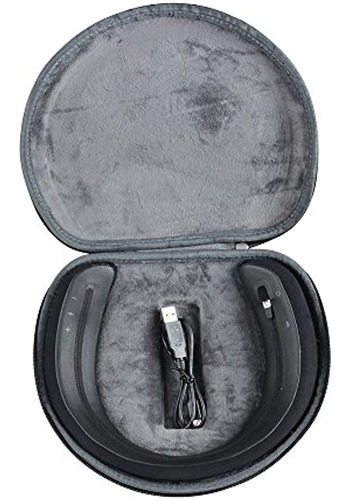 Hermitshell Hard Eva Travel Black Case Para Bose Soundwear C