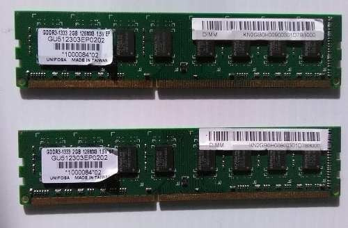 Memoria RAM 2GB 1 Unifosa GU512303EP0202