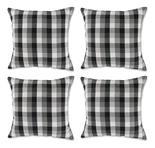 Throw Pillow Cover Collection Cuadrado Decorativo, 18x1...