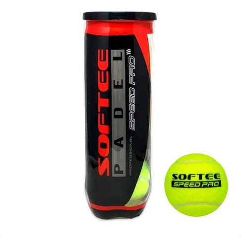 Tubo Pelotas Padel Softee Speed Pro X 3