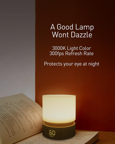 Luz Nocturna Con Temporizador,lámpara De Noche Led Regulable