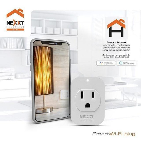 Imagen 5 de 6 de Enchufe Inteligente Wi-fi Nexxt Connectivity Blanco