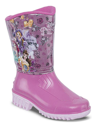 Botas Princesas Laila Rosa Para Niña Disney