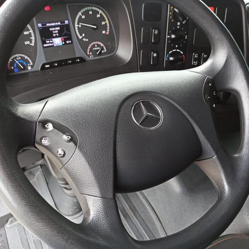 Imagem 10 de 15 de Mb Atego 2430, Truck 6x2, 2019. Sider 10 Metros