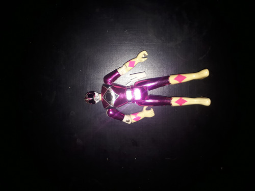 Boneco Power Rosa Ranger Bandai Metálico 1995 (Usado)