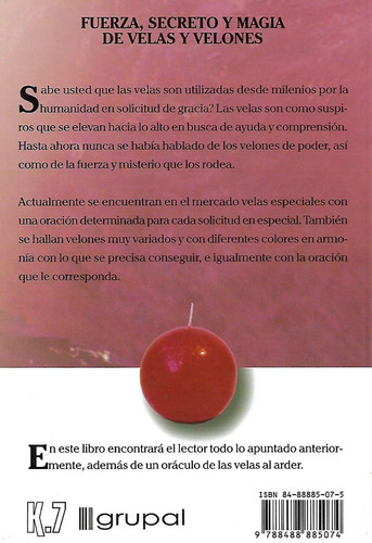 VELAS DE GRACIA VELONES DE PODER, de LIDIA SHAMMY. Editorial EDICIONES KARMA.7, tapa blanda en español, 1