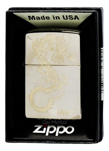 Isqueiro Zippo 49030 Chinese Dragon Design-tabacaria Da Mata