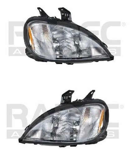 Par Juego Faros Mercedes Benz Clase M 1998 - 2001 Depo Qwe