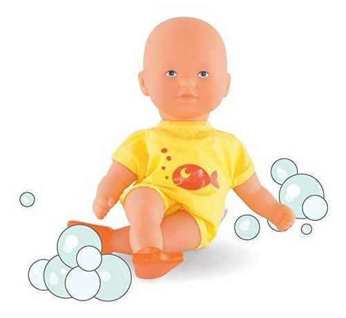 Corolle Mon Premier Poupon Mini Bath Amarillo Toy Baby Doll