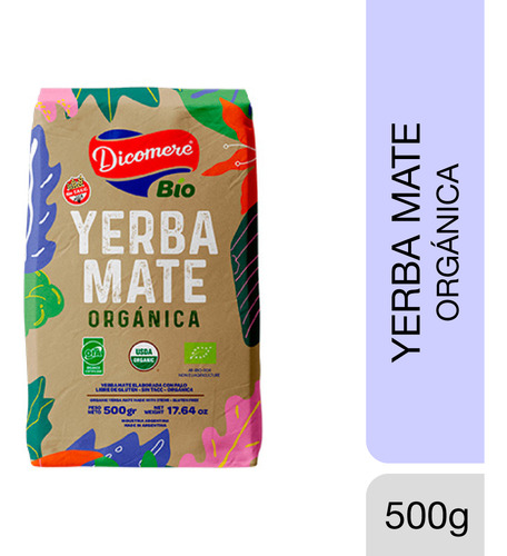 Yerba Mate Orgánica 500gr - Dicomere