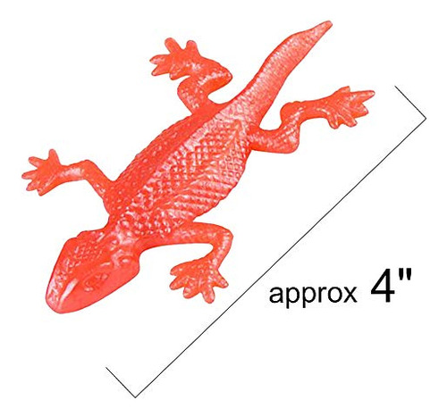 Juguetes Antiestrés De Lagarto Elásticos Paq 12 Juguetes Ant
