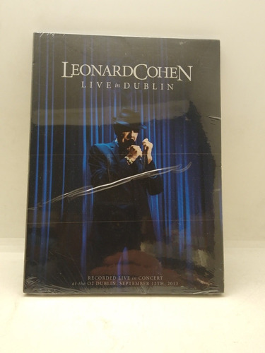 Leonard Cohen Live In Dublin Dvd Nuevo
