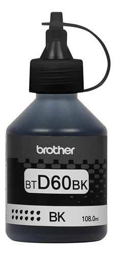 Insumo Tinta Botella Brother Negro Btd60bk (dcp-t310)