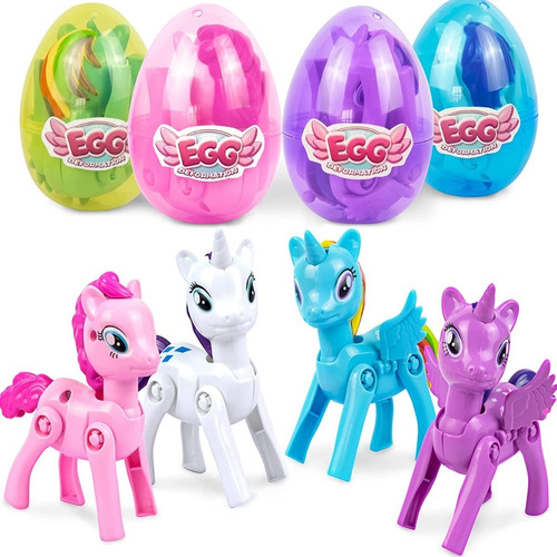 Juguete Unicornio Pony Huevo De Unicornio Niña