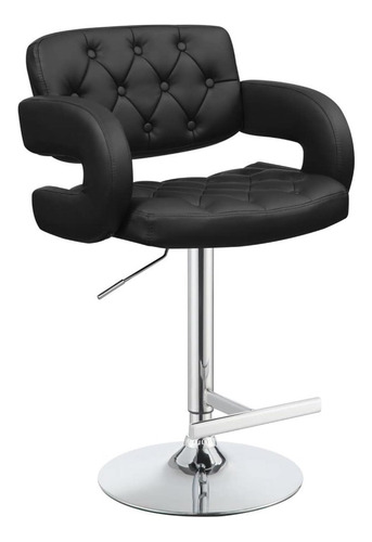 Taburete De Bar Ajustable Coaster Negro 102555