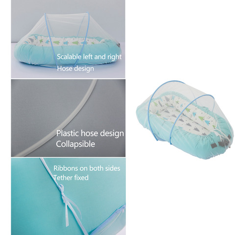 (pk) Mosquitoe Net, Toldo Portátil Y Plegable Para Cama Infa