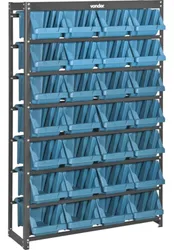 Comprar Estante Metálica C/ 28 Gavetas Nº 7 Vonder no Mercado Livre