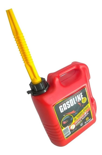Imagen 3 de 5 de Bidon Tanque Nafta Combustible Moto 4l Tapa Pico Antiventeo