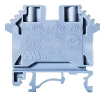 Comprar Borne De Paso Riel Din Bpn 2.5mm Bpn-2,5  Zoloda Pack X10