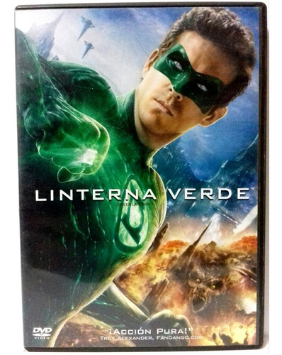 Linterna Verde Green Lantern Ryan Reynolds Dvd Original