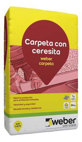 Weber Carpeta Con Ceresita X 30kg