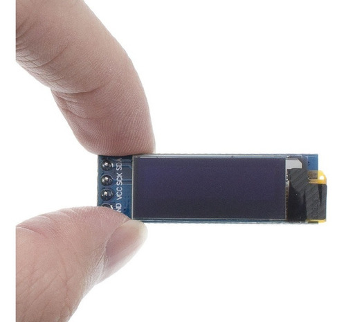 Display Pantalla Oled Blanco 128x32 0.91 Arduino Pic I2c