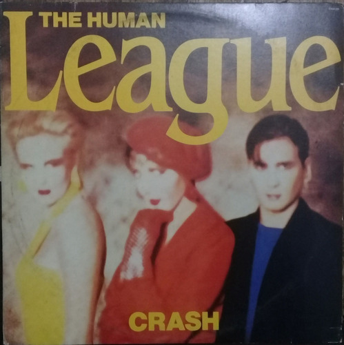 Lp Vinil (nm) The Human League Crash 1a. Ed. Br 1986